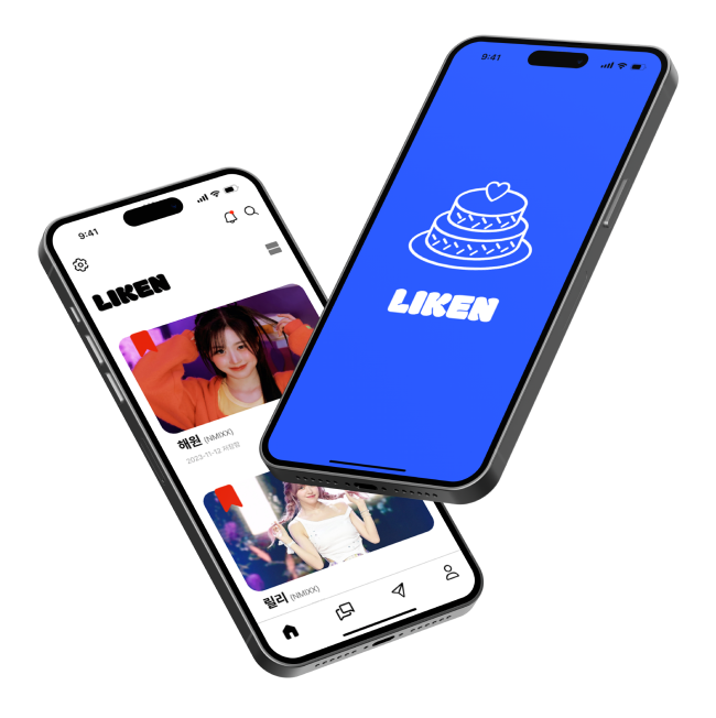 LIKEN mockup